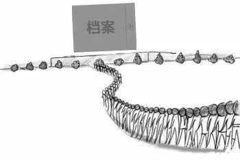 人潮人海中，我在排队中